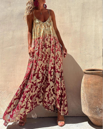 EREDES - ROBE AVEC IMPRIMÉ BOHO