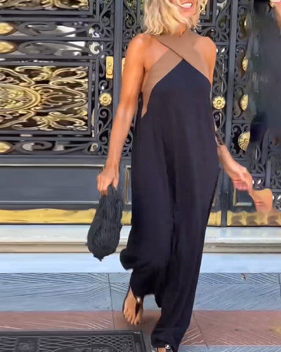SIENNA | Robe Élégante avec Dos Dégagé et Col Croisé à la Mode