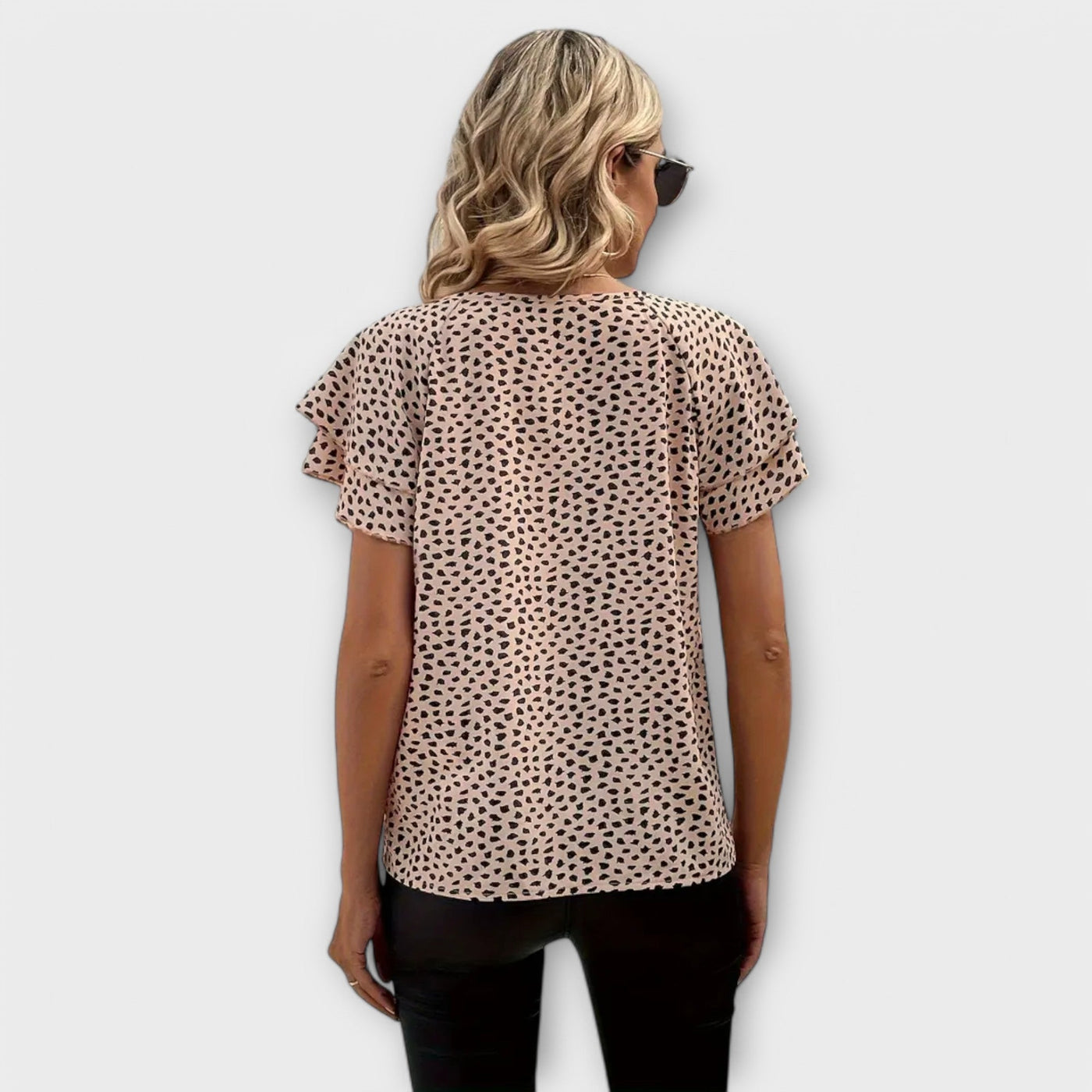 Emily – Blouse à imprimé intégral