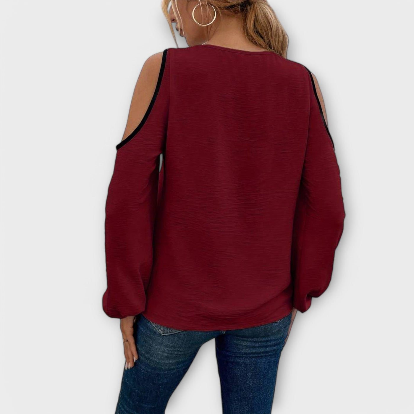 Scarlett – Blouse à encolure carrée
