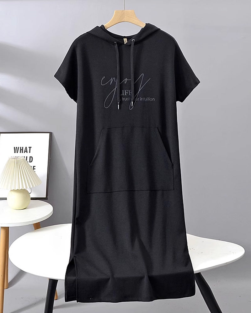 Saskia™ | Robe Hoodie Décontractée