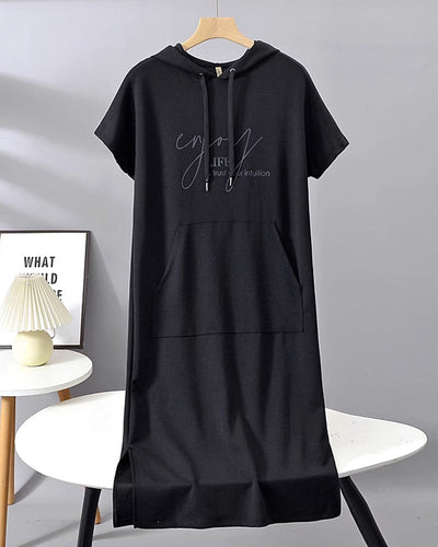 Saskia™ | Robe Hoodie Décontractée