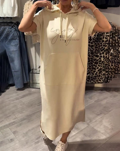 Saskia™ | Robe Hoodie Décontractée