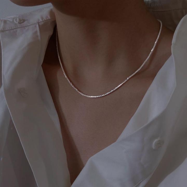 Collier "Lumière d'Étoile" – Set en argent