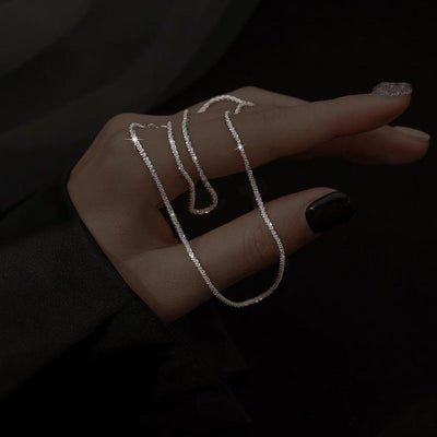 Collier "Lumière d'Étoile" – Set en argent
