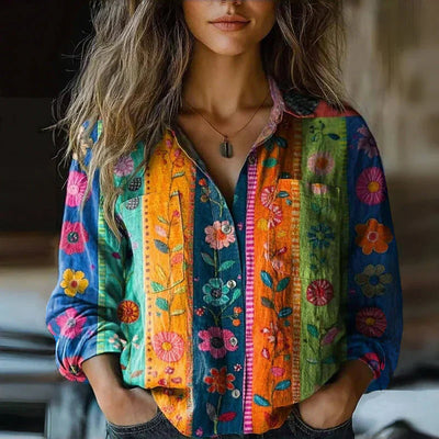 Femke™ - Blouse d'été élégante