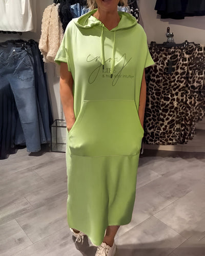 Saskia™ | Robe Hoodie Décontractée