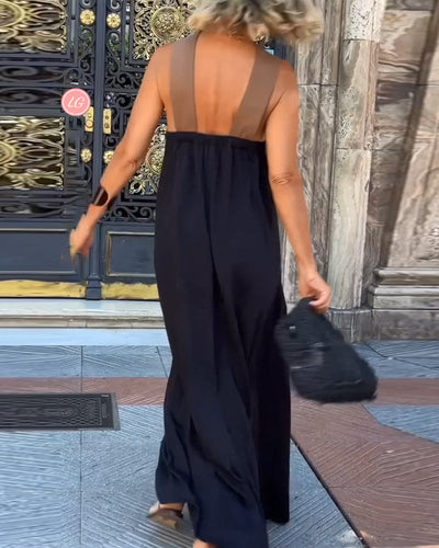 SIENNA | Robe Élégante avec Dos Dégagé et Col Croisé à la Mode