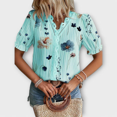 Emily – Blouse tendance à col en V