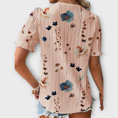 Emily – Blouse tendance à col en V