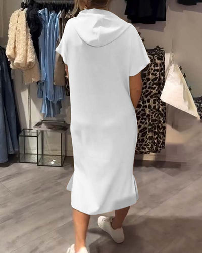 Saskia™ | Robe Hoodie Décontractée