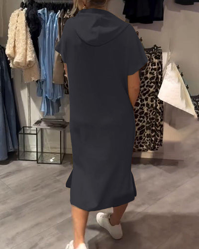 Saskia™ | Robe Hoodie Décontractée