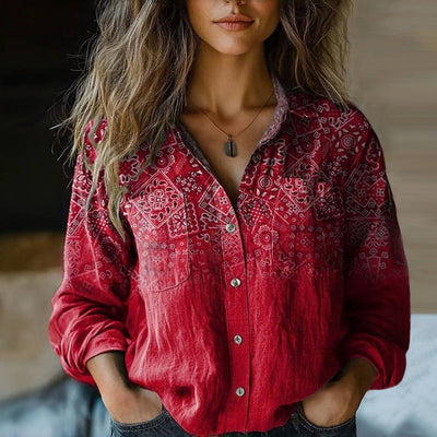 Femke™ - Blouse d'été élégante