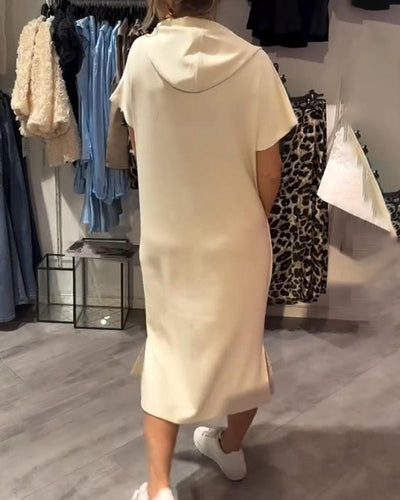 Saskia™ | Robe Hoodie Décontractée