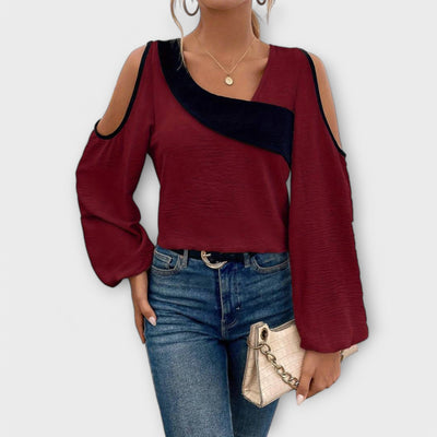 Scarlett – Blouse à encolure carrée
