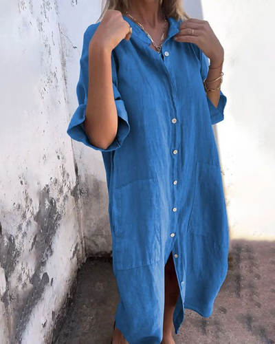 Melanie™ | Robe Chemise Casual Style Ibiza
