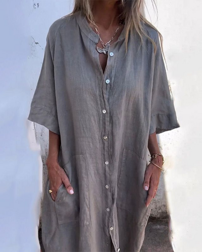 Melanie™ | Robe Chemise Casual Style Ibiza