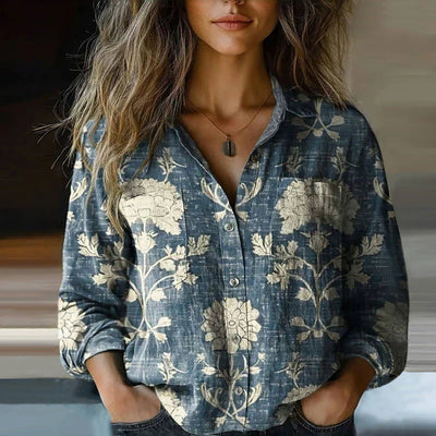 Femke™ - Blouse d'été élégante