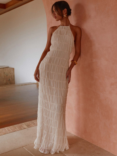 ADELINE - ROBE LONGUE À DOS NU