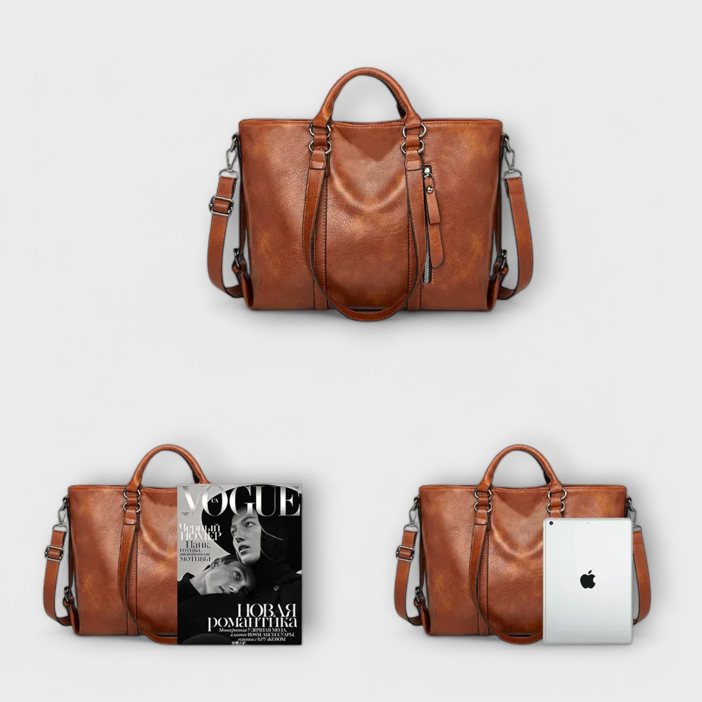 Maison – Grand sac en cuir