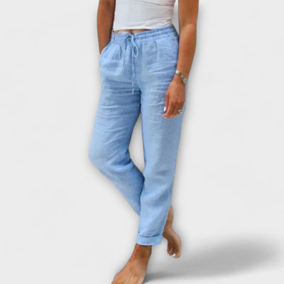 Stacy – Pantalon léger en lin