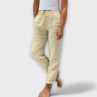 Stacy – Pantalon léger en lin