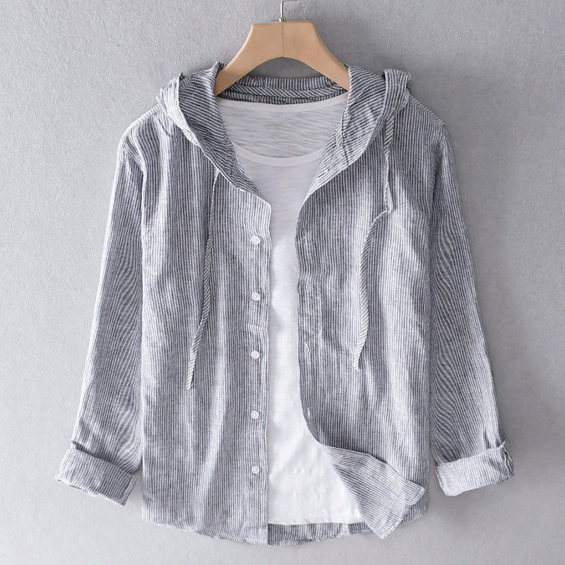 Elena | Chemise à capuche légère