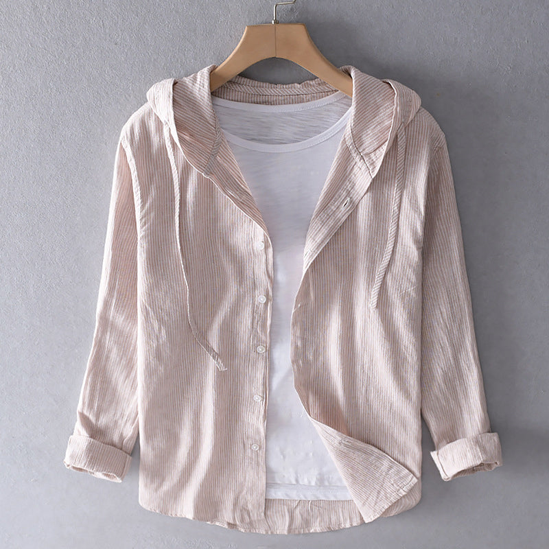 Elena | Chemise à capuche légère