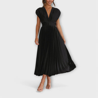 Maria – Robe plissée élégante