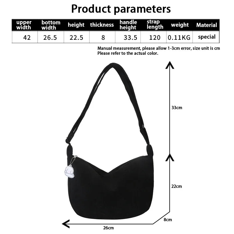 Sacs bandoulière en Cordura pour femmes