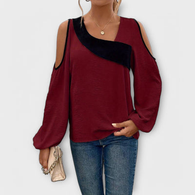 Scarlett – Blouse à encolure carrée