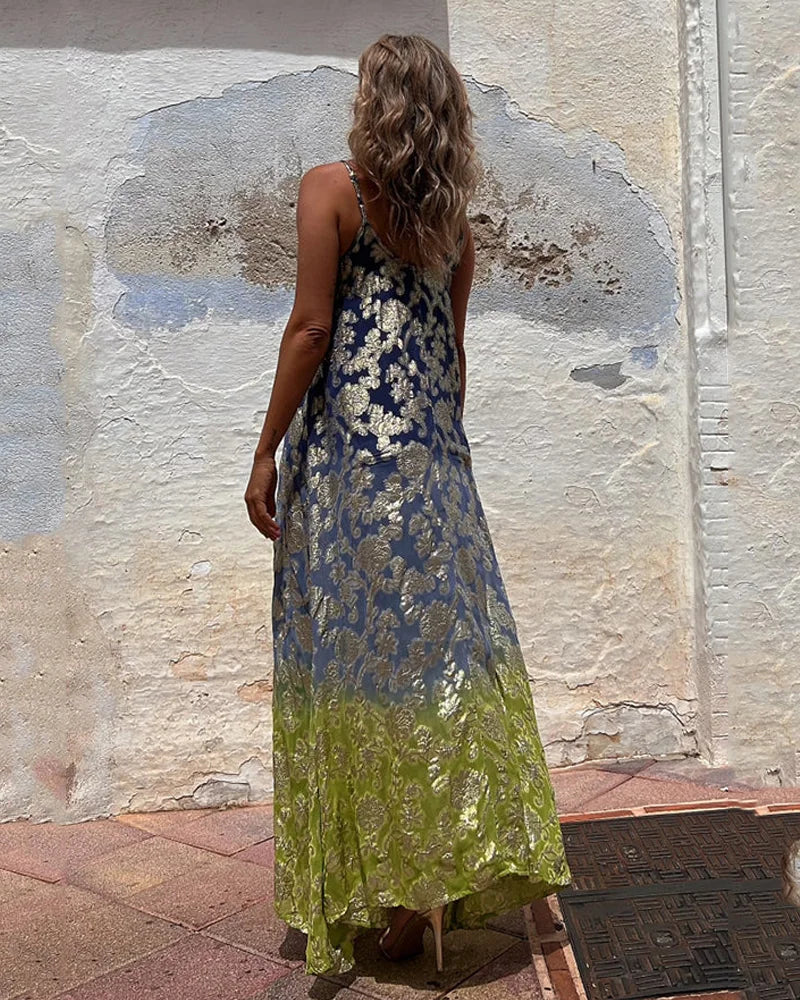 EREDES - ROBE AVEC IMPRIMÉ BOHO