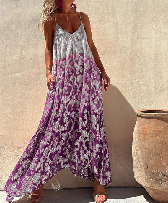 EREDES - ROBE AVEC IMPRIMÉ BOHO