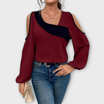 Scarlett – Blouse à encolure carrée