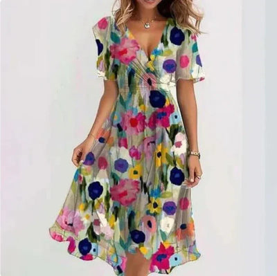 Matilde™  | Robe Maxi Élégante avec Décolleté en V