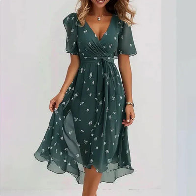 Matilde™  | Robe Maxi Élégante avec Décolleté en V