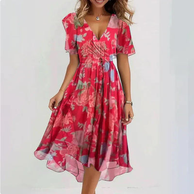 Matilde™  | Robe Maxi Élégante avec Décolleté en V