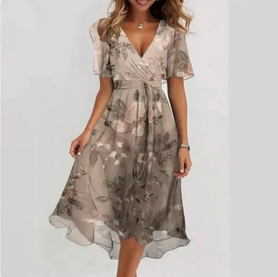 Matilde™  | Robe Maxi Élégante avec Décolleté en V