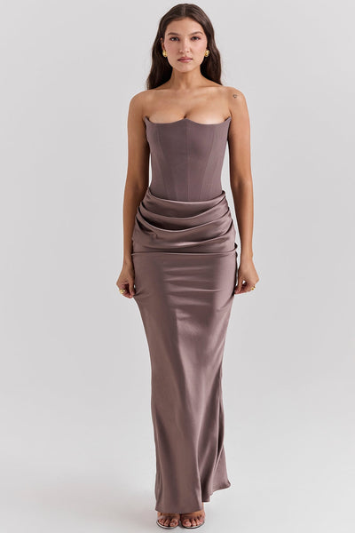ANIKA ROBE SANS ÉPAULES