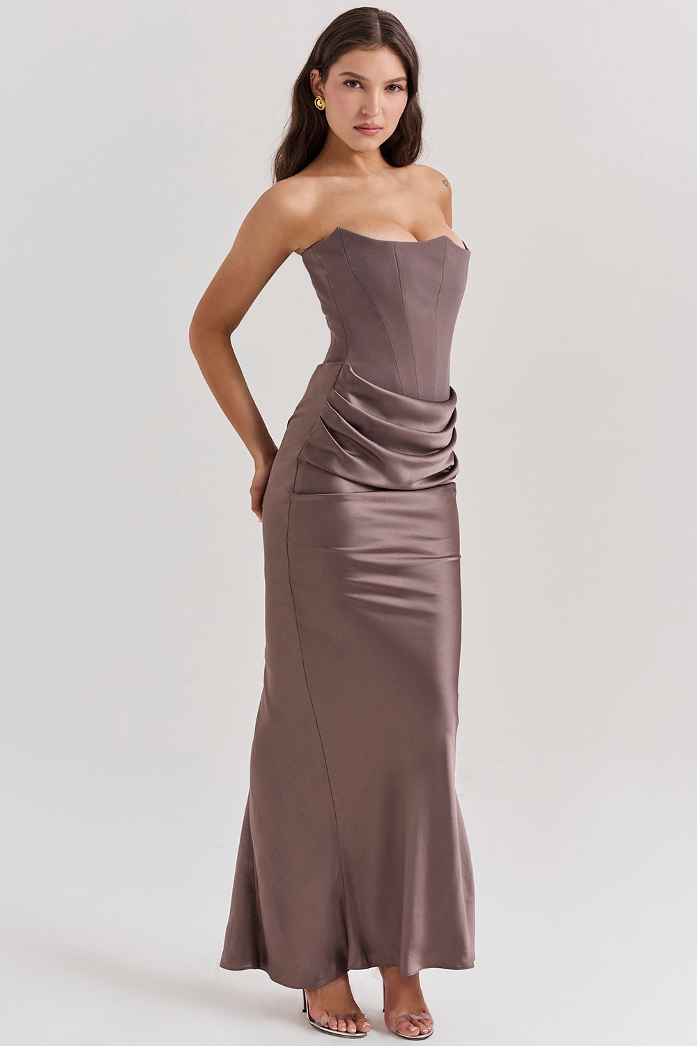 ANIKA ROBE SANS ÉPAULES