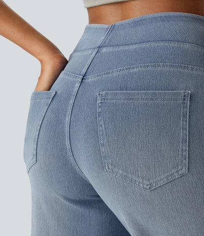 Evie | Pantalon confortable à taille haute et élastique