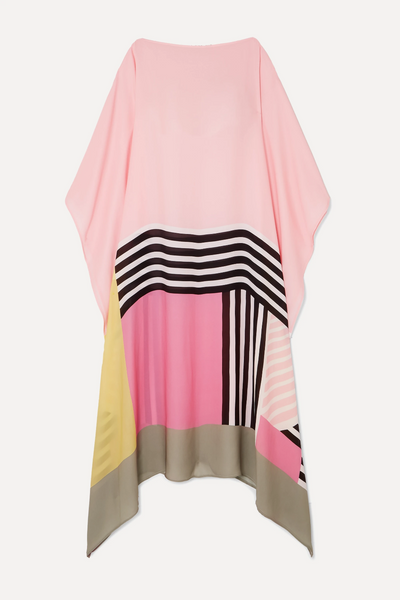 Iria | Caftan Élégant avec Imprimé Géométrique