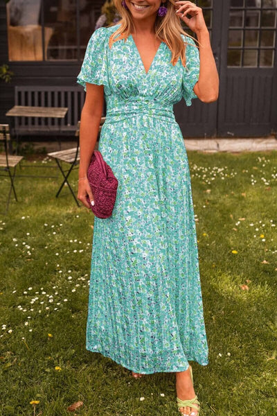 Sandra™ | Robe Maxi Élégante avec Décolleté en V