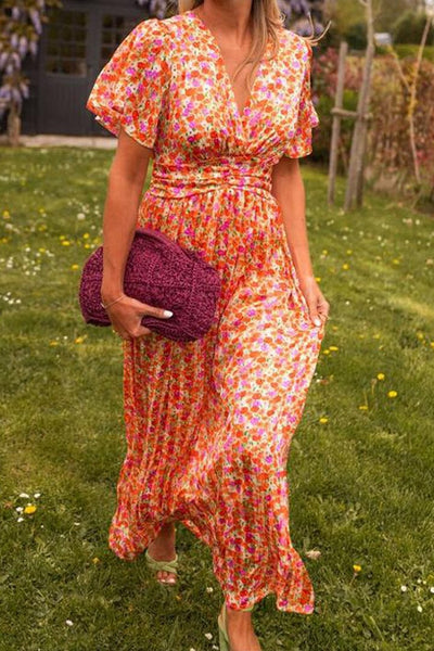 Sandra™ | Robe Maxi Élégante avec Décolleté en V