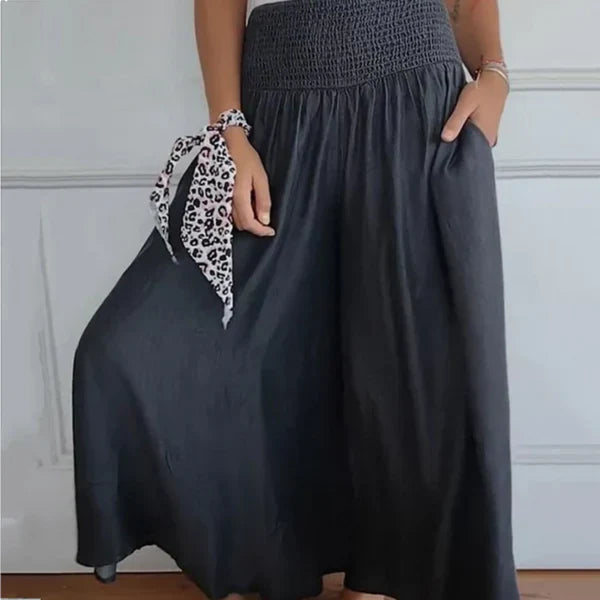 Annita | pantalon ample taille haute