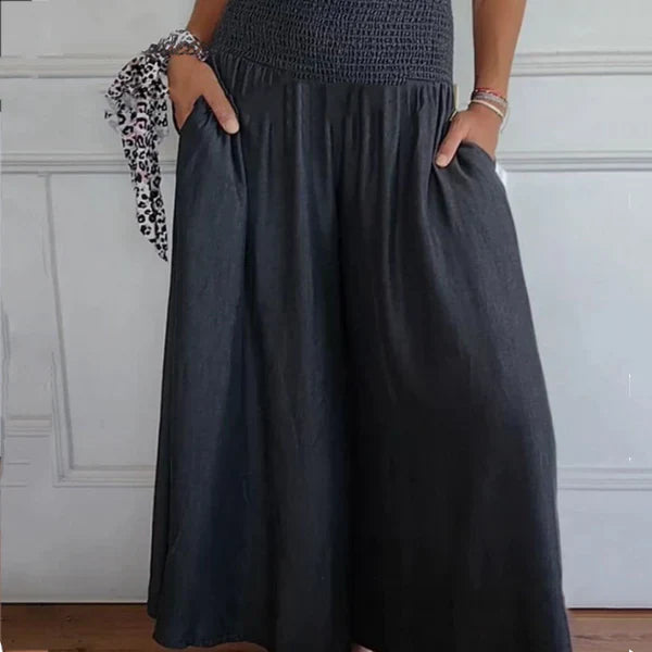 Annita | pantalon ample taille haute