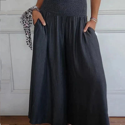 Annita | pantalon ample taille haute