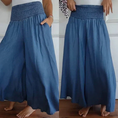 Annita | pantalon ample taille haute