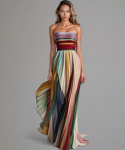 Fiorella™ | Robe colorée sans manches