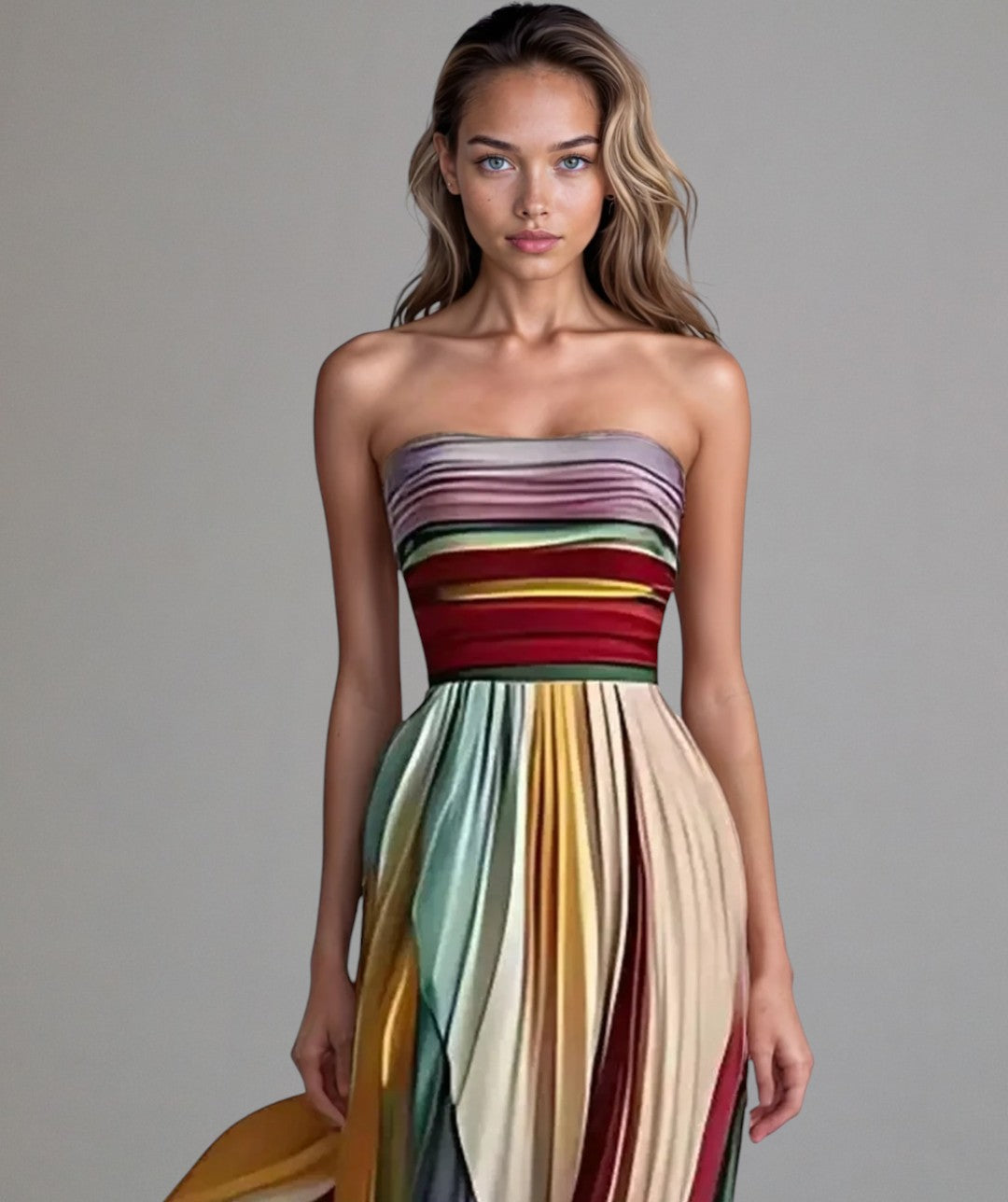 Fiorella™ | Robe colorée sans manches